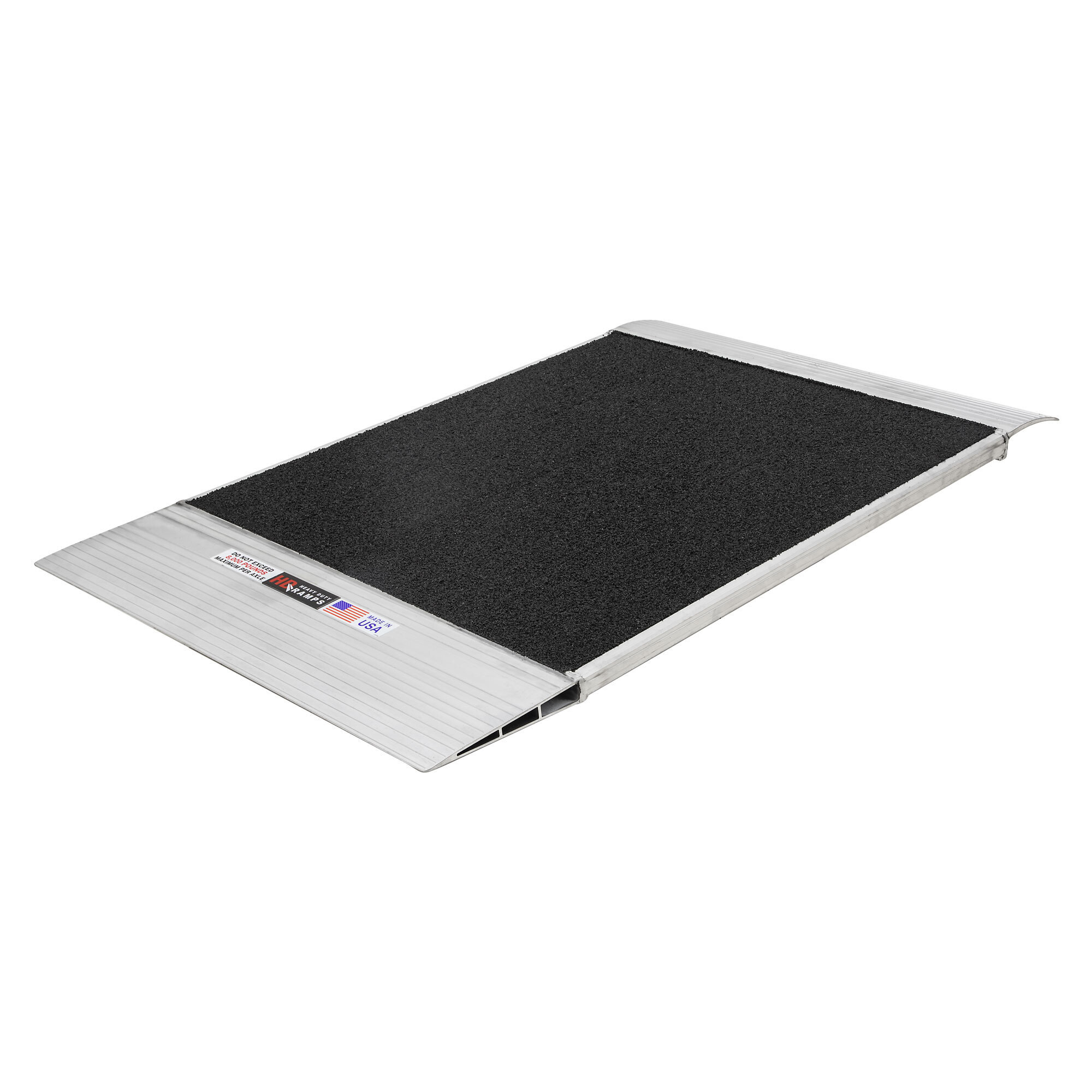 Heavy Duty Ramps, 48in.x36in.Grit-Coat,8k lbs per axle,6in. load height, Total Capacity 8000 lb, Model# 08-36-048-06-Grit
